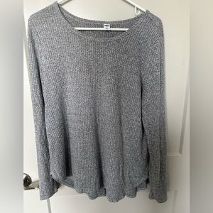 Old Navy Gray Long Sleeve- XL